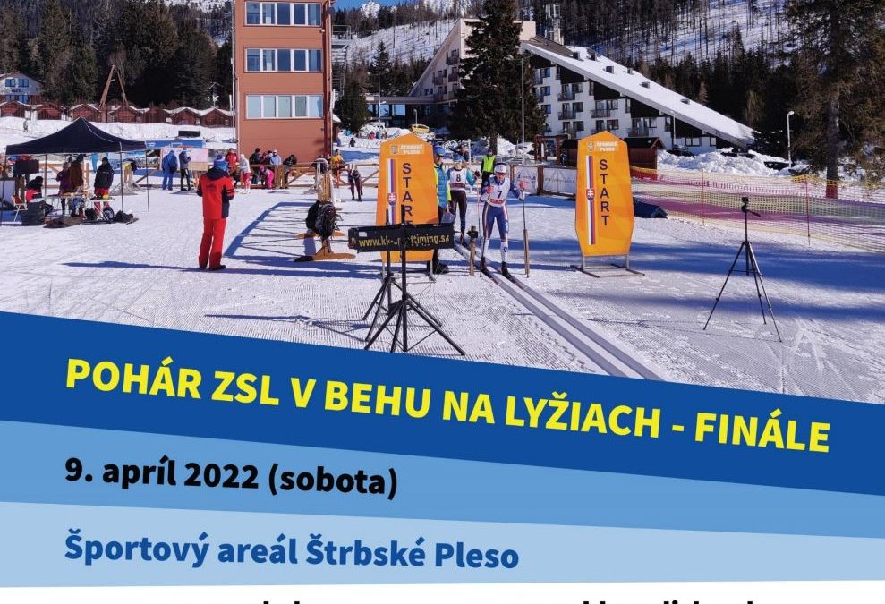 Finále pohára ZSL v behu na lyžiach 4. apríl 2022
